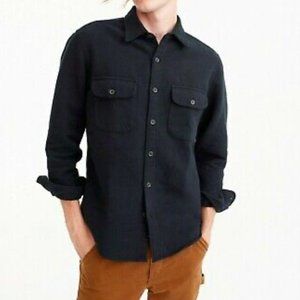 J. Crew Heavyweight Chamois Brown Shirt